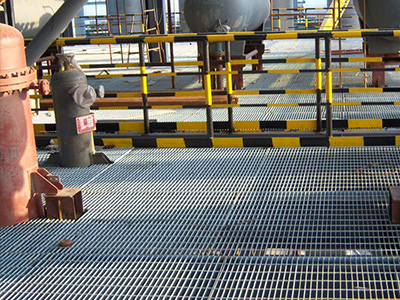 油田鋼格柵板 油田鋼格柵板